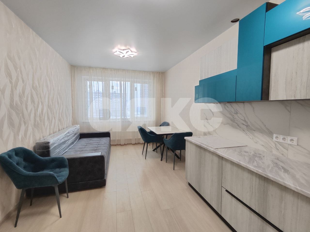 Фото №4: 1-комнатная квартира 40 м² - Тула, Привокзальный территориальный округ, мкр. Петровский квартал, ул. Маршала Полубоярова, 5