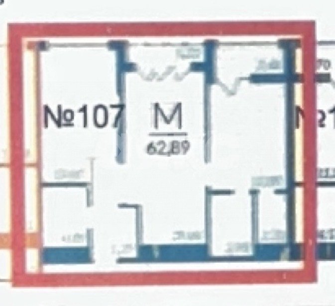 Фото №19: 2-комнатная квартира 60 м² - Тула, Привокзальный территориальный округ, мкр. Петровский квартал, ул. Маршала Полубоярова, 6