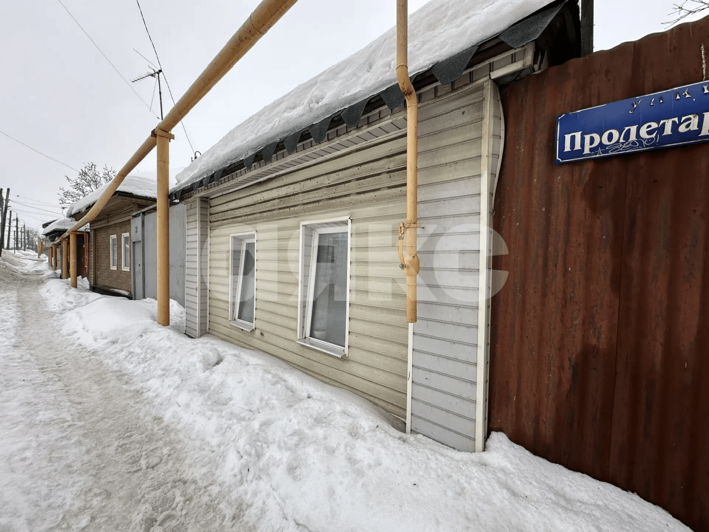 Фото №1: Дом 15 м² + 2.02 сот. - Тула, мкр. Пролетарский территориальный округ, ул. Пролетарская, 73