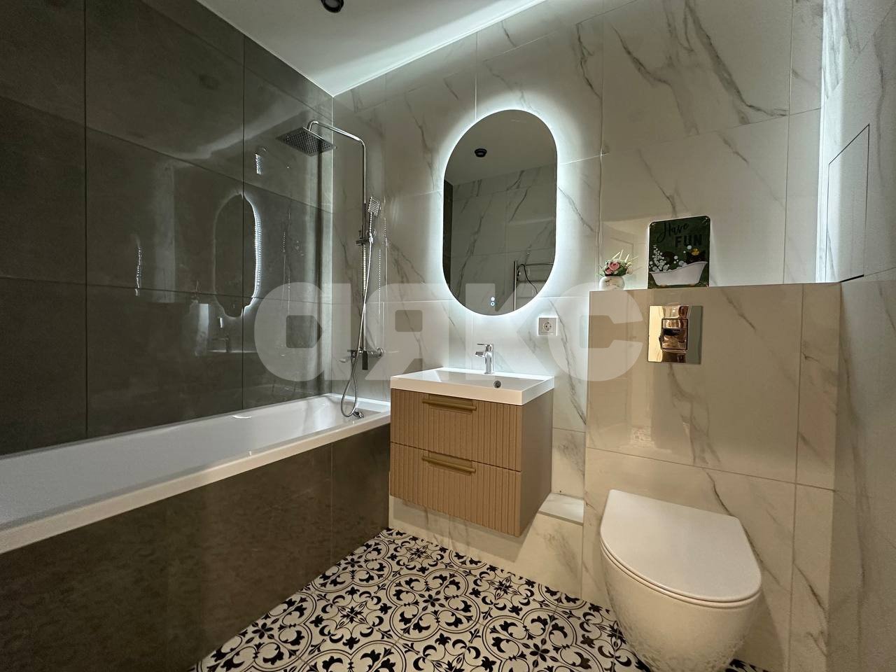 Фото №17: 2-комнатная квартира 60 м² - Тула, Привокзальный территориальный округ, мкр. ЖК Дома Цвета Кофе, ул. Генерала Маргелова, 3к3